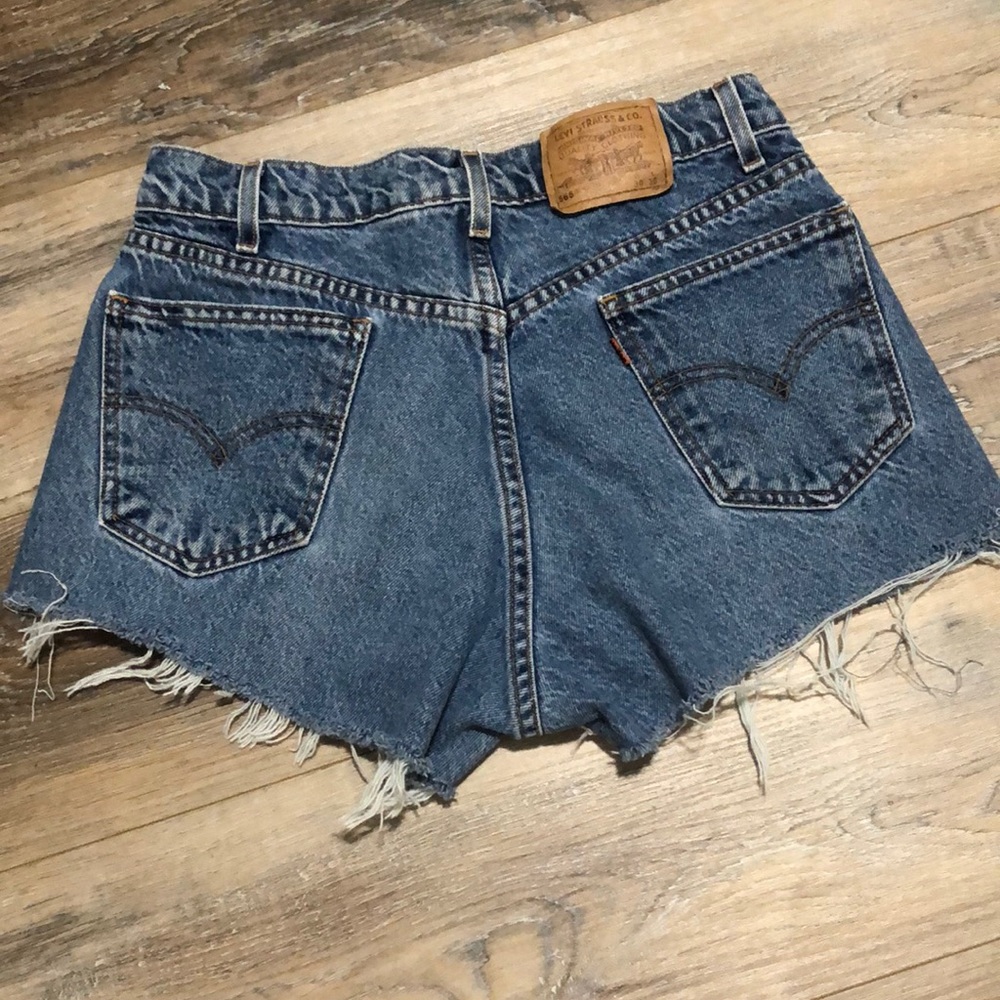 Vintage Orange Tab Cutoff Levi’s  Sz 30